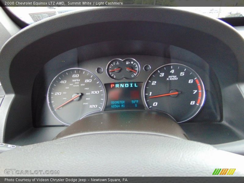 Summit White / Light Cashmere 2008 Chevrolet Equinox LTZ AWD