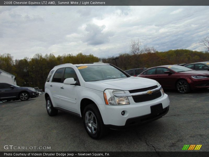 Summit White / Light Cashmere 2008 Chevrolet Equinox LTZ AWD