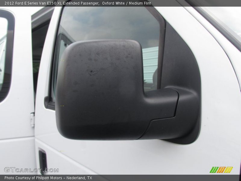 Oxford White / Medium Flint 2012 Ford E Series Van E350 XL Extended Passenger