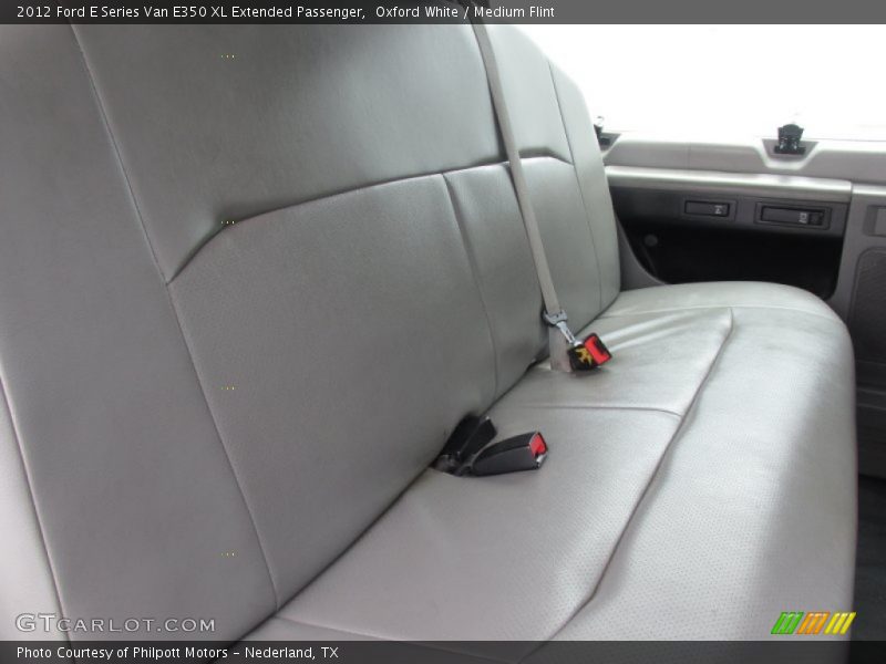 Oxford White / Medium Flint 2012 Ford E Series Van E350 XL Extended Passenger