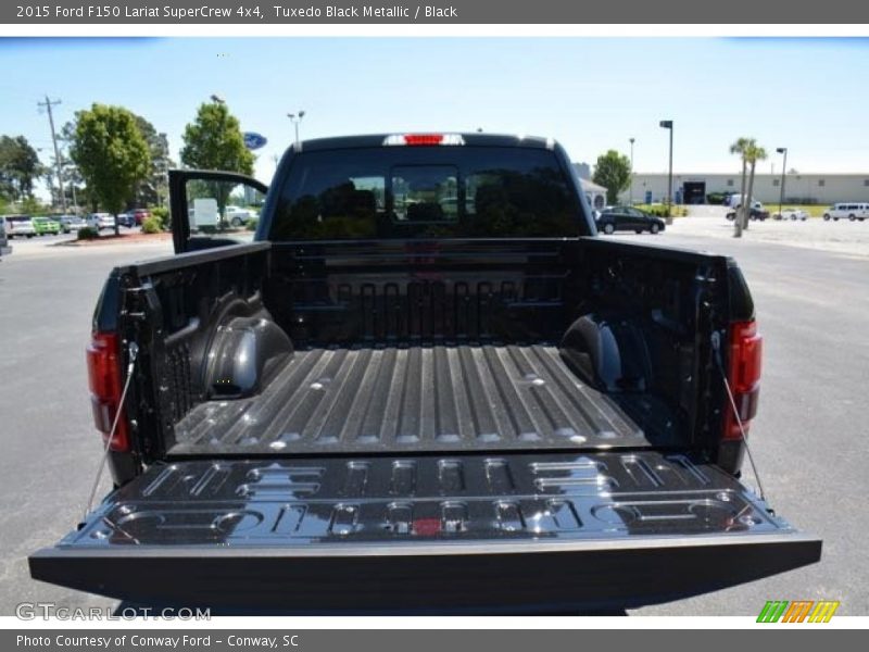 Tuxedo Black Metallic / Black 2015 Ford F150 Lariat SuperCrew 4x4