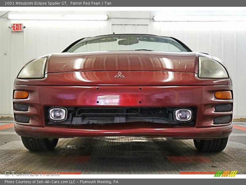 Patriot Red Pearl / Tan 2001 Mitsubishi Eclipse Spyder GT