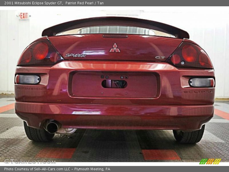 Patriot Red Pearl / Tan 2001 Mitsubishi Eclipse Spyder GT
