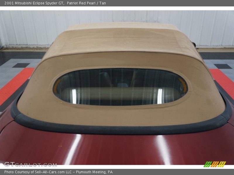 Patriot Red Pearl / Tan 2001 Mitsubishi Eclipse Spyder GT