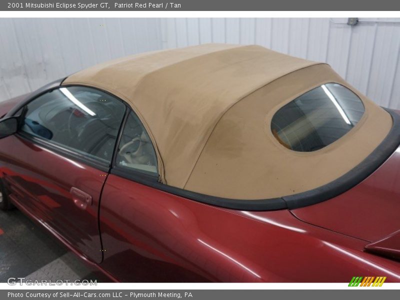 Patriot Red Pearl / Tan 2001 Mitsubishi Eclipse Spyder GT
