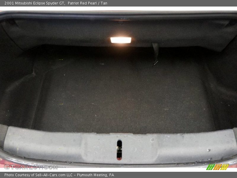 Patriot Red Pearl / Tan 2001 Mitsubishi Eclipse Spyder GT