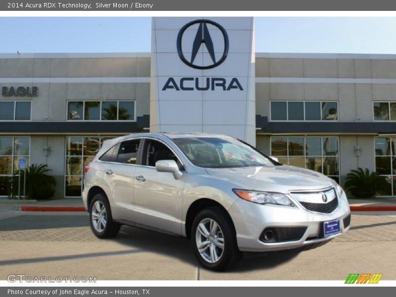 Silver Moon / Ebony 2014 Acura RDX Technology