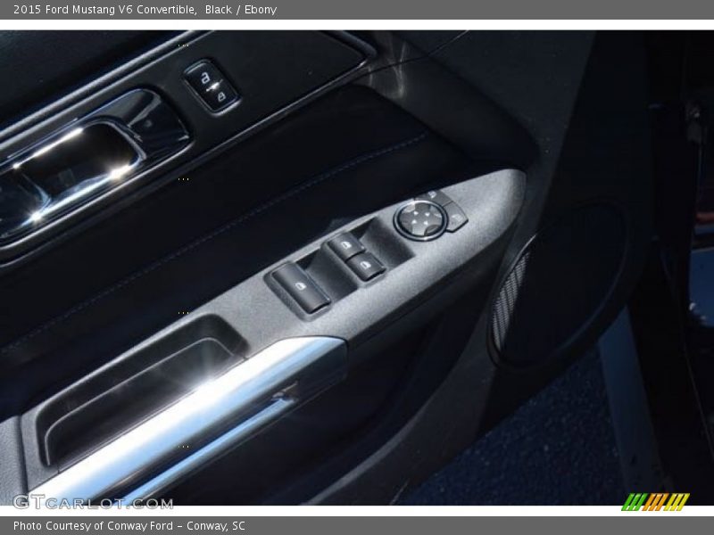 Black / Ebony 2015 Ford Mustang V6 Convertible