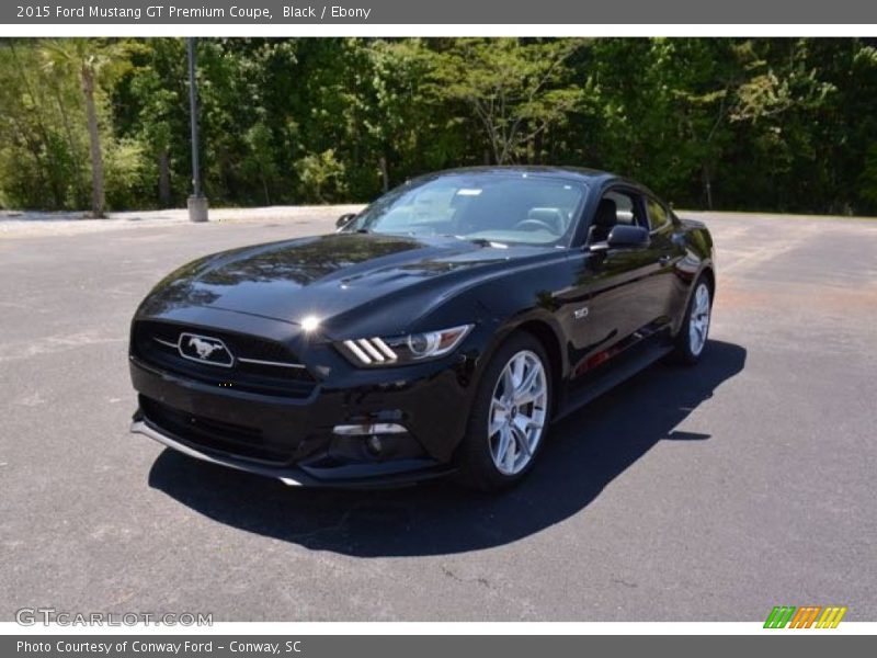 Black / Ebony 2015 Ford Mustang GT Premium Coupe