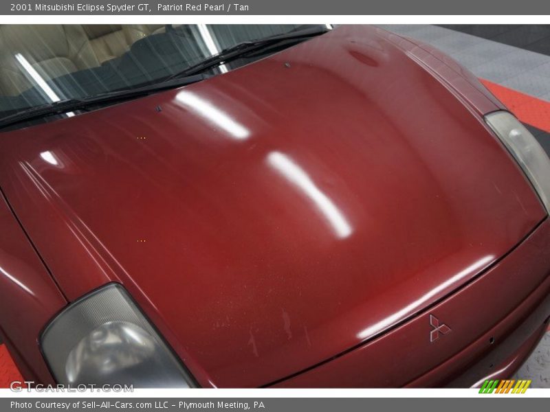 Patriot Red Pearl / Tan 2001 Mitsubishi Eclipse Spyder GT