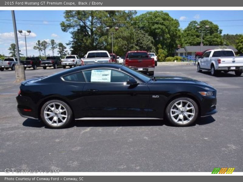 Black / Ebony 2015 Ford Mustang GT Premium Coupe