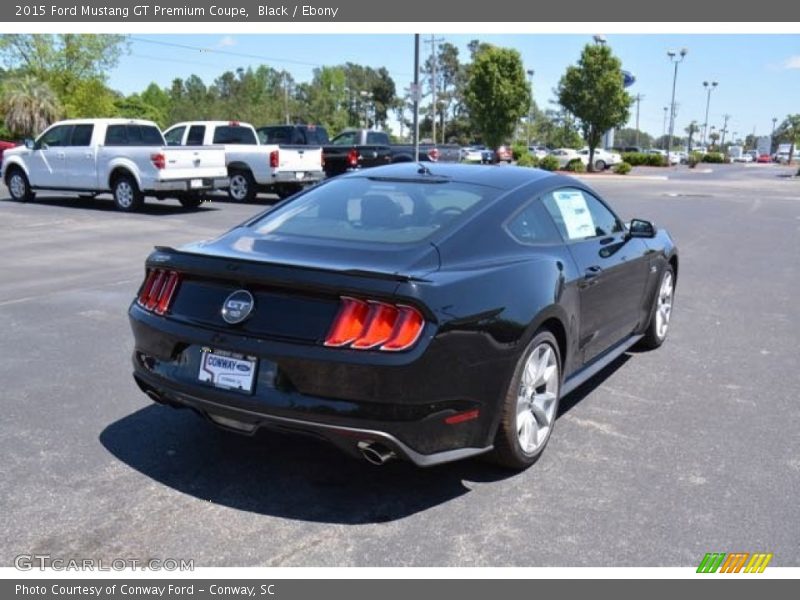 Black / Ebony 2015 Ford Mustang GT Premium Coupe