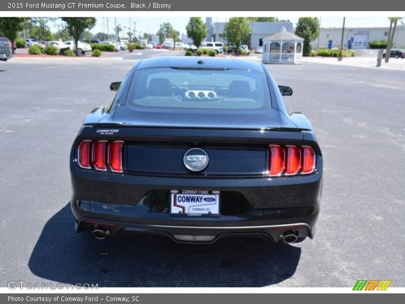 Black / Ebony 2015 Ford Mustang GT Premium Coupe