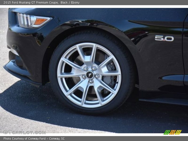 Black / Ebony 2015 Ford Mustang GT Premium Coupe