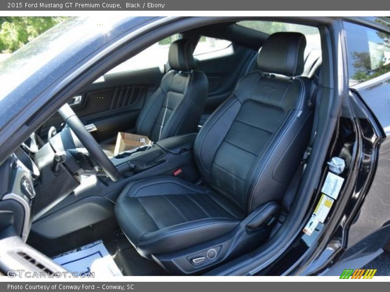 Black / Ebony 2015 Ford Mustang GT Premium Coupe