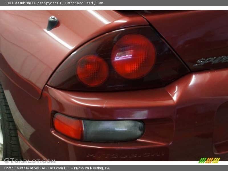 Patriot Red Pearl / Tan 2001 Mitsubishi Eclipse Spyder GT