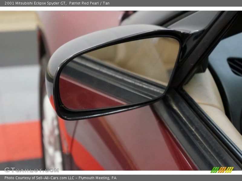 Patriot Red Pearl / Tan 2001 Mitsubishi Eclipse Spyder GT