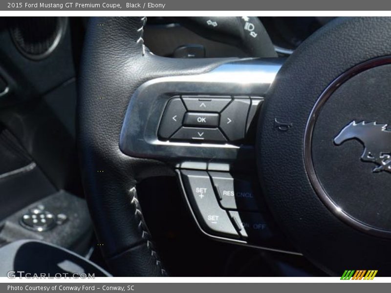 Black / Ebony 2015 Ford Mustang GT Premium Coupe