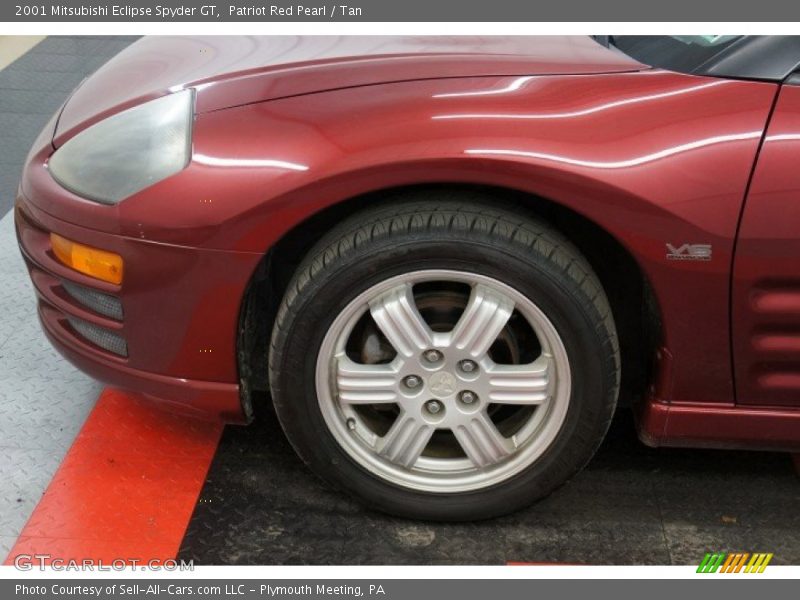 Patriot Red Pearl / Tan 2001 Mitsubishi Eclipse Spyder GT
