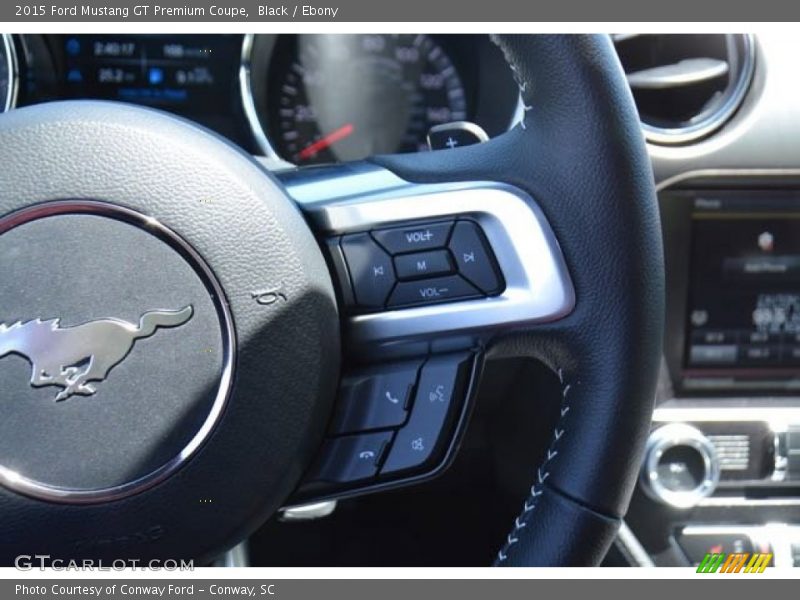 Black / Ebony 2015 Ford Mustang GT Premium Coupe