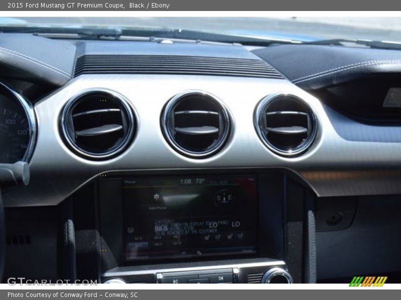 Black / Ebony 2015 Ford Mustang GT Premium Coupe