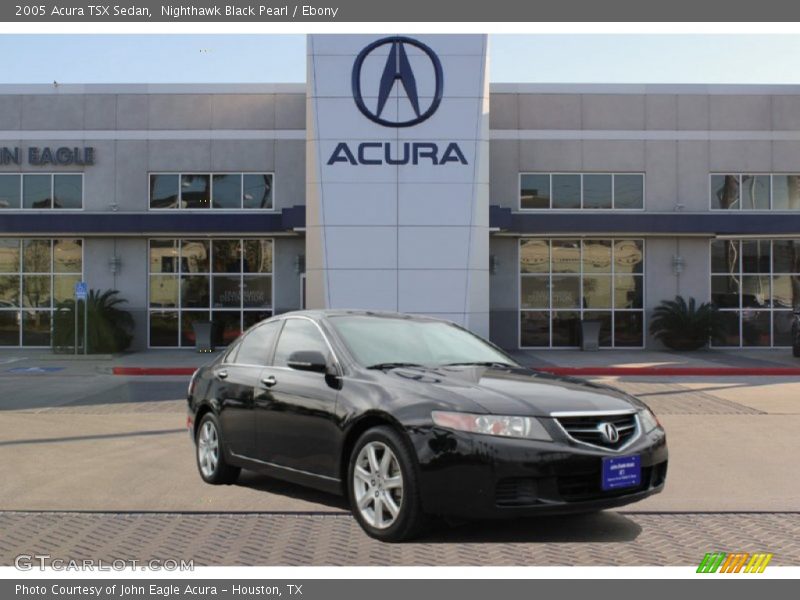 Nighthawk Black Pearl / Ebony 2005 Acura TSX Sedan