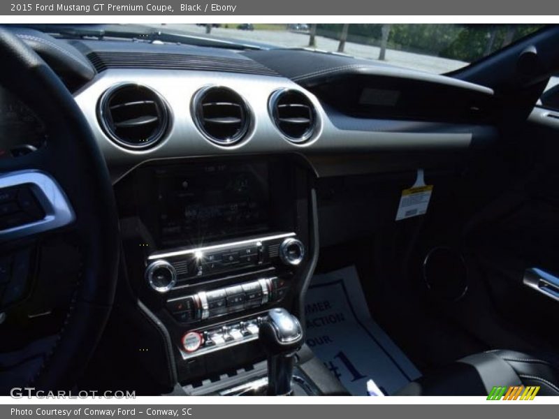 Black / Ebony 2015 Ford Mustang GT Premium Coupe