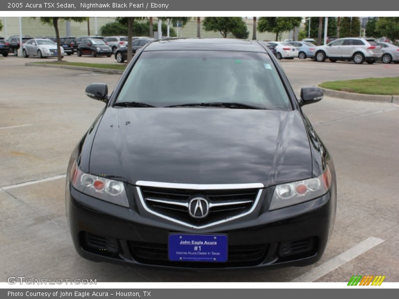 Nighthawk Black Pearl / Ebony 2005 Acura TSX Sedan