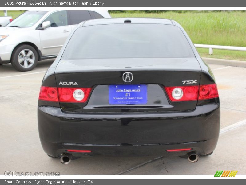 Nighthawk Black Pearl / Ebony 2005 Acura TSX Sedan