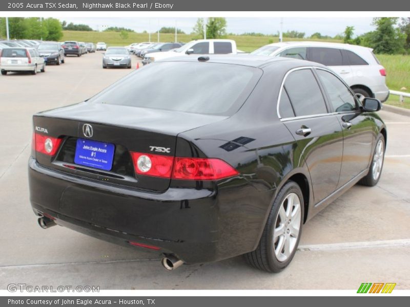 Nighthawk Black Pearl / Ebony 2005 Acura TSX Sedan