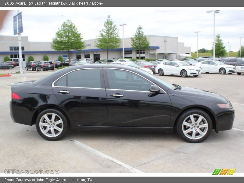 Nighthawk Black Pearl / Ebony 2005 Acura TSX Sedan