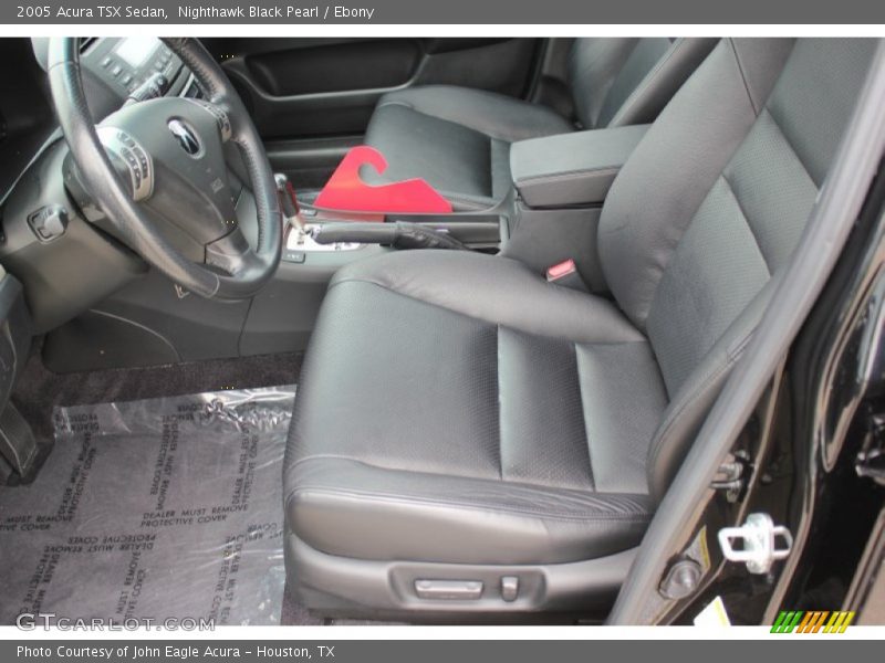 Nighthawk Black Pearl / Ebony 2005 Acura TSX Sedan