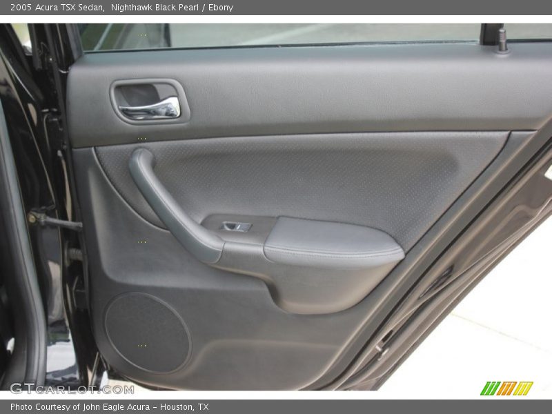 Nighthawk Black Pearl / Ebony 2005 Acura TSX Sedan