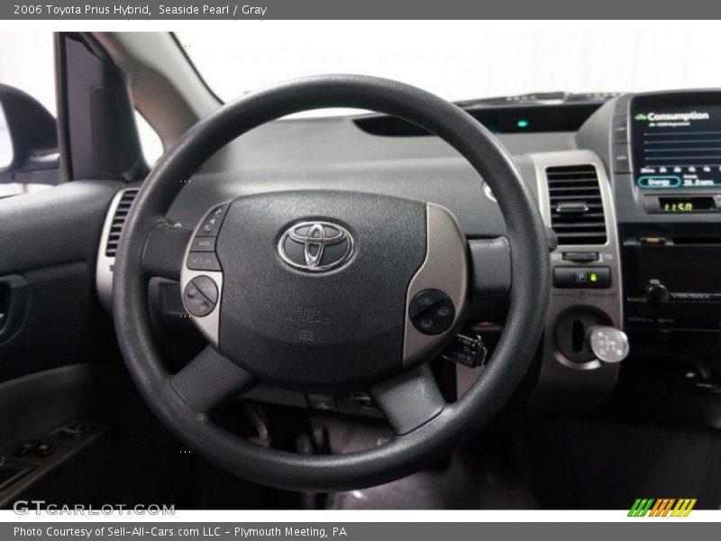 Seaside Pearl / Gray 2006 Toyota Prius Hybrid