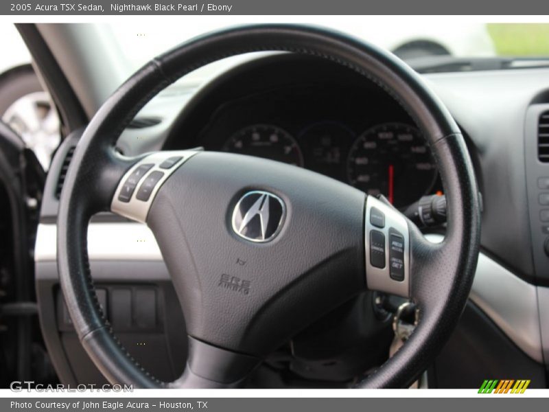 Nighthawk Black Pearl / Ebony 2005 Acura TSX Sedan