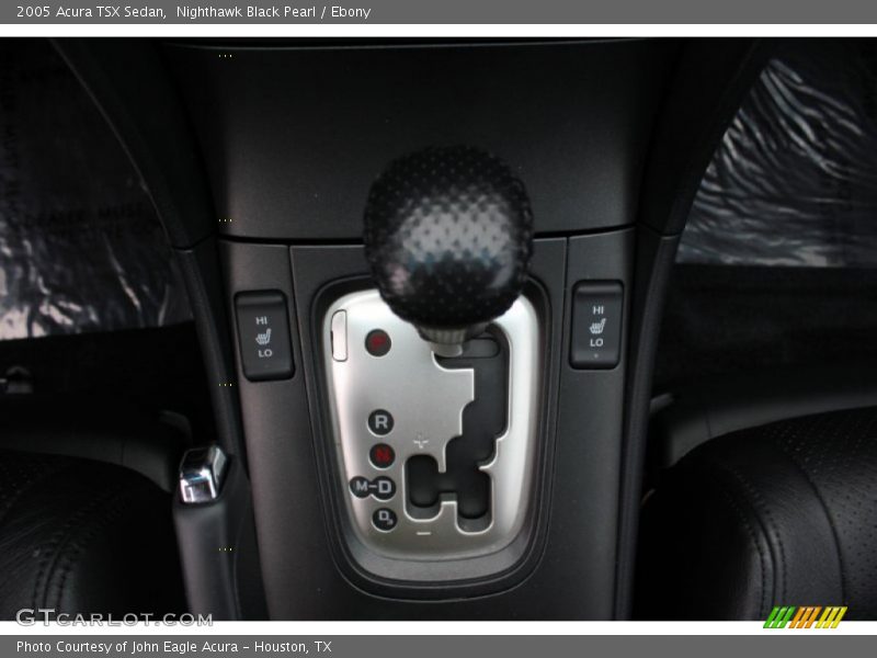 Nighthawk Black Pearl / Ebony 2005 Acura TSX Sedan