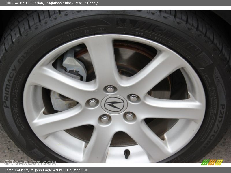 Nighthawk Black Pearl / Ebony 2005 Acura TSX Sedan