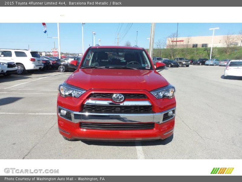 Barcelona Red Metallic / Black 2015 Toyota 4Runner Limited 4x4