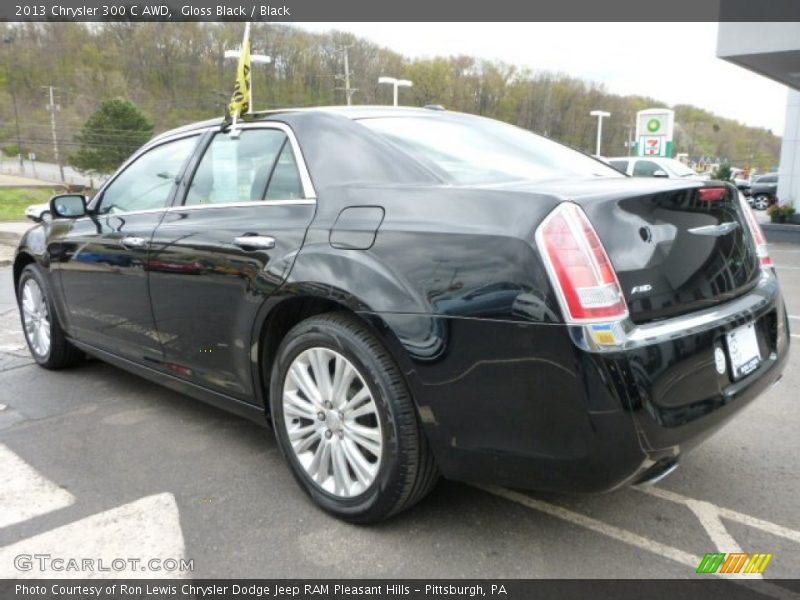Gloss Black / Black 2013 Chrysler 300 C AWD