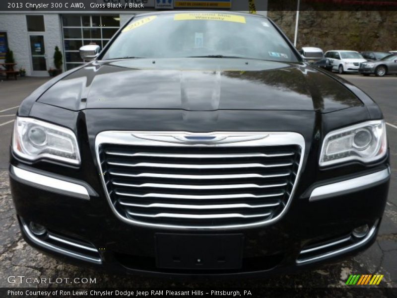 Gloss Black / Black 2013 Chrysler 300 C AWD