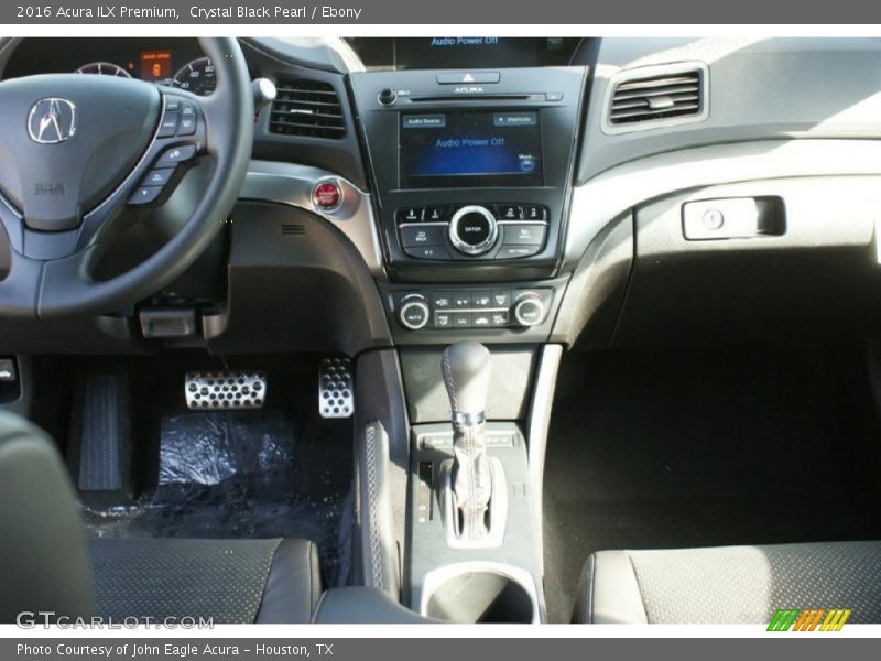 Crystal Black Pearl / Ebony 2016 Acura ILX Premium