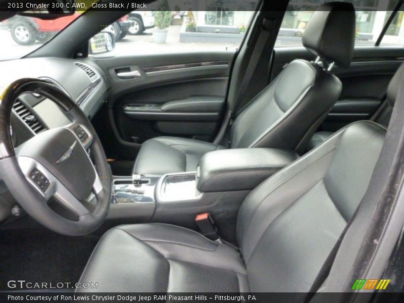 Gloss Black / Black 2013 Chrysler 300 C AWD