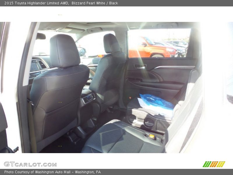 Blizzard Pearl White / Black 2015 Toyota Highlander Limited AWD