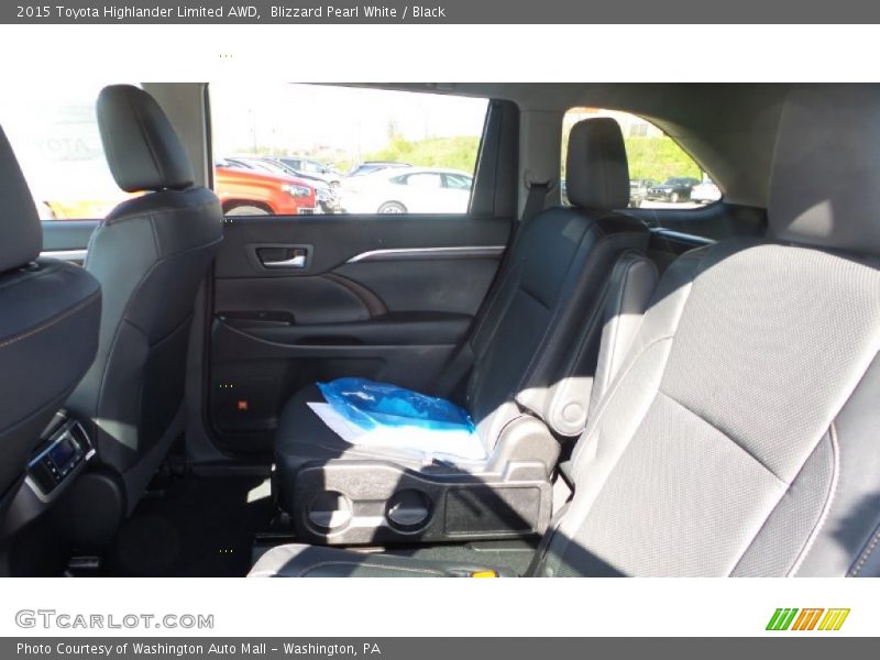 Blizzard Pearl White / Black 2015 Toyota Highlander Limited AWD