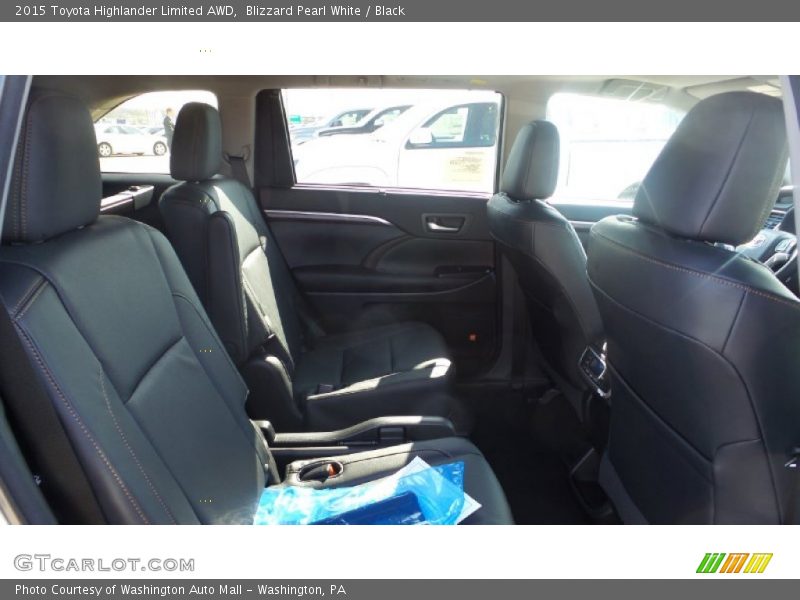 Blizzard Pearl White / Black 2015 Toyota Highlander Limited AWD