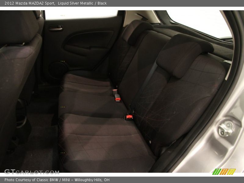Liquid Silver Metallic / Black 2012 Mazda MAZDA2 Sport
