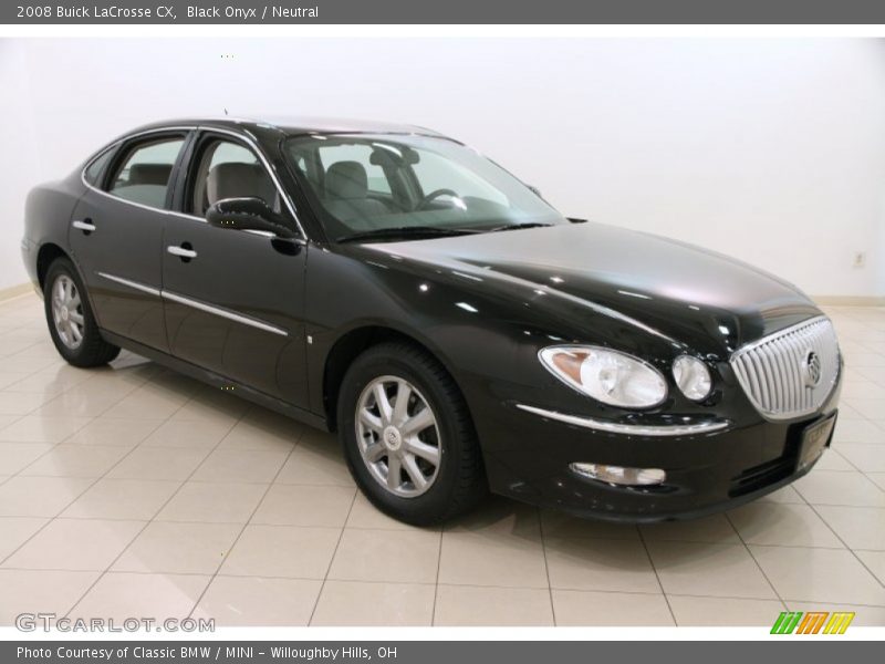 Black Onyx / Neutral 2008 Buick LaCrosse CX