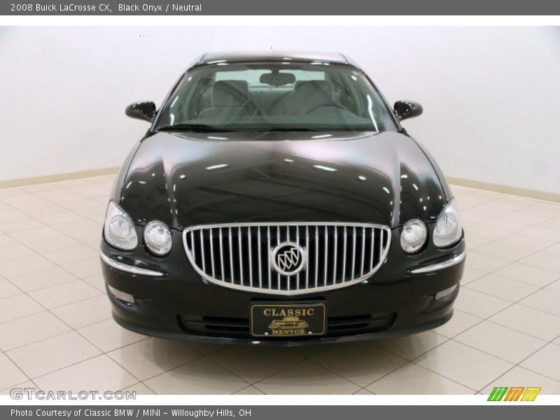 Black Onyx / Neutral 2008 Buick LaCrosse CX