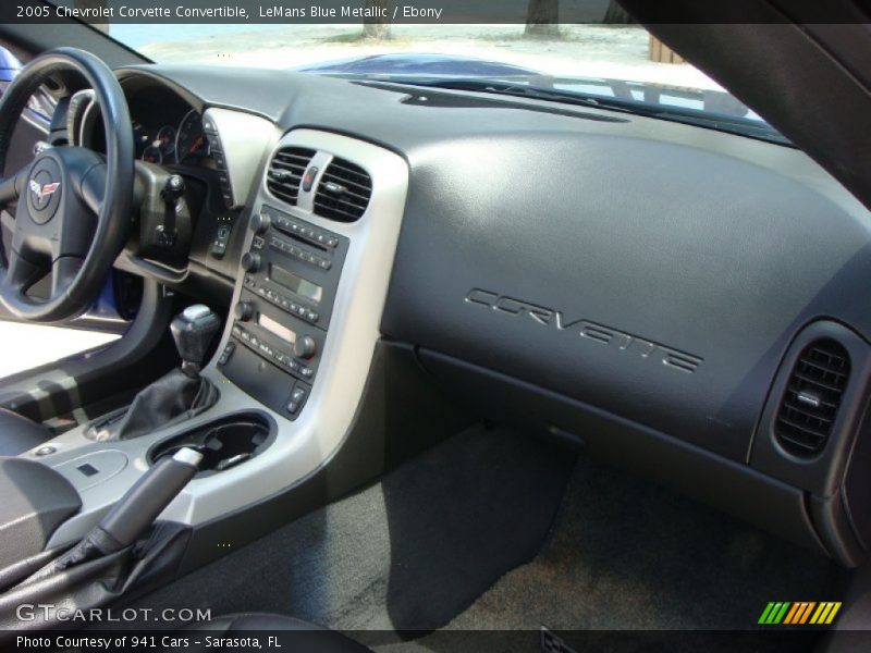 LeMans Blue Metallic / Ebony 2005 Chevrolet Corvette Convertible