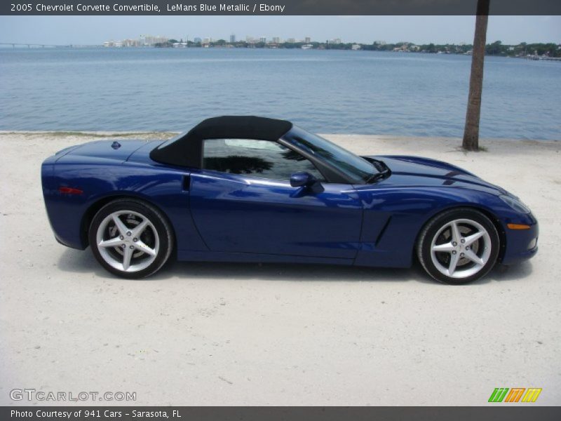 LeMans Blue Metallic / Ebony 2005 Chevrolet Corvette Convertible